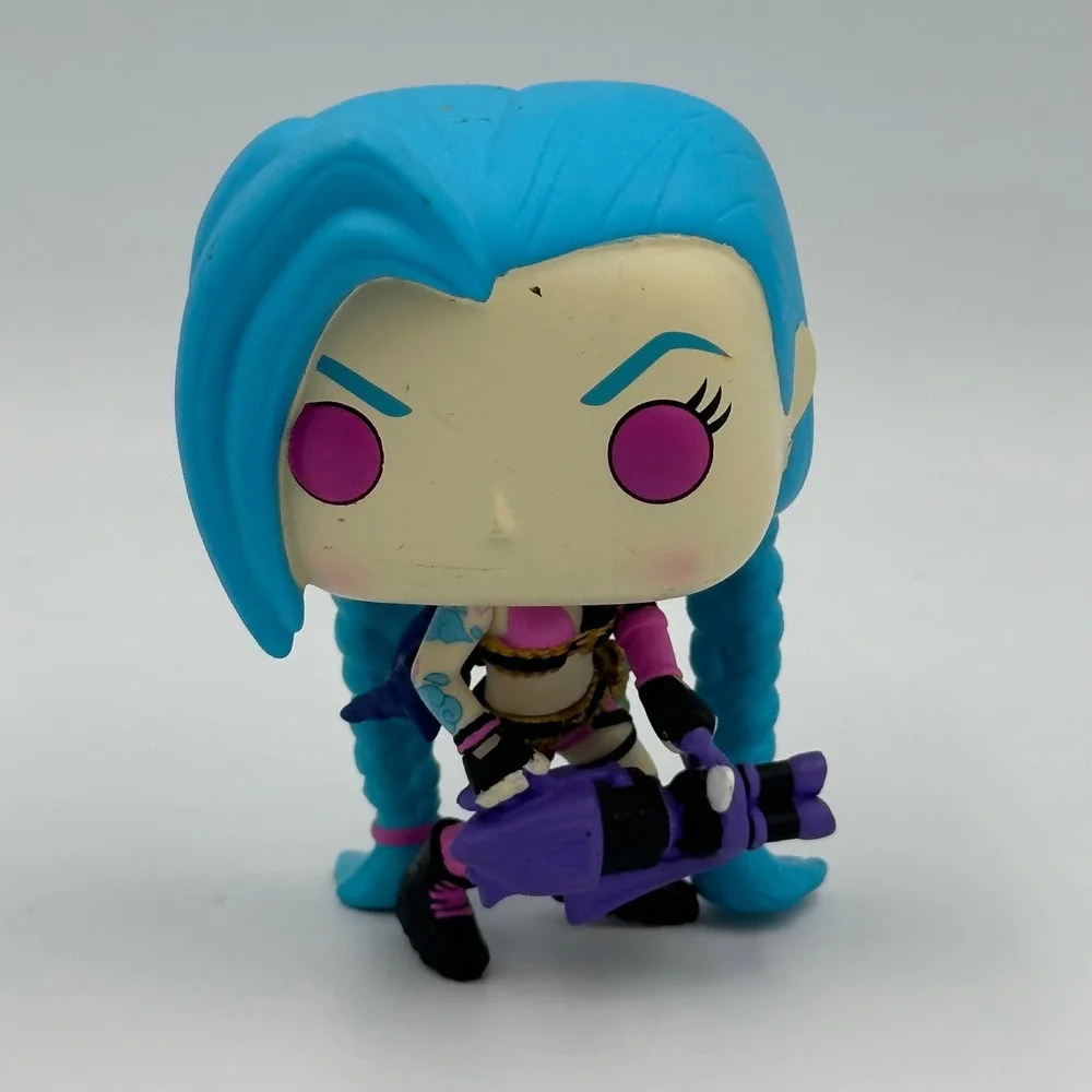 Funko Pop! Games League of Legends #05 Jinx Vinyl‎ Figure Loose Pre-owned.